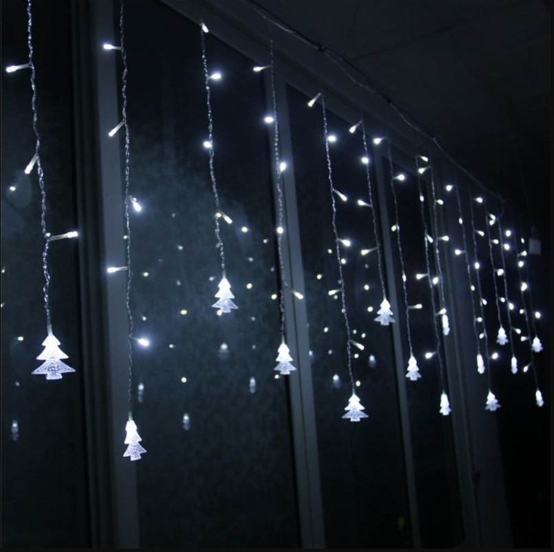 Weihnachten Laterne Saiten Urlaub Laternen Weihnachten Baum Vorhang Lichter