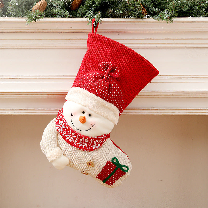 Weihnachten dekorationen & Weihnachten gestrickte socken
