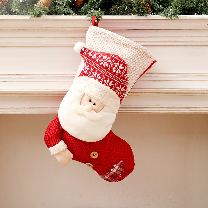 Weihnachten dekorationen & Weihnachten gestrickte socken